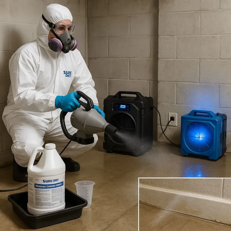 Sanitization and Odor Removal process in Carlsbad, CA