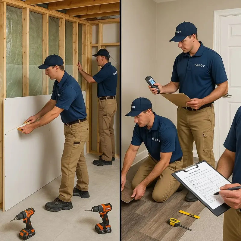 Repairs and Reconstruction process in Carlsbad, CA